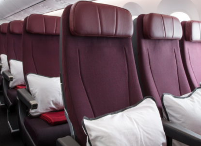 Qantas Economy round the world