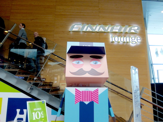 Finnair Lounge - Schengen Area, Helsinki Airport (near gate 22).