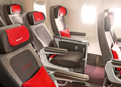 Austrian Airlines Premium Economy Round The World