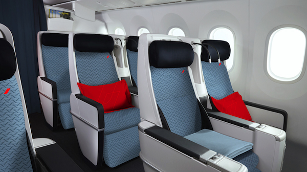 Air France New A330 Premium Economy Cabin